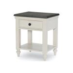 1-Drawer Nightstand With Usb Charging Port And Motion Activated Led Light