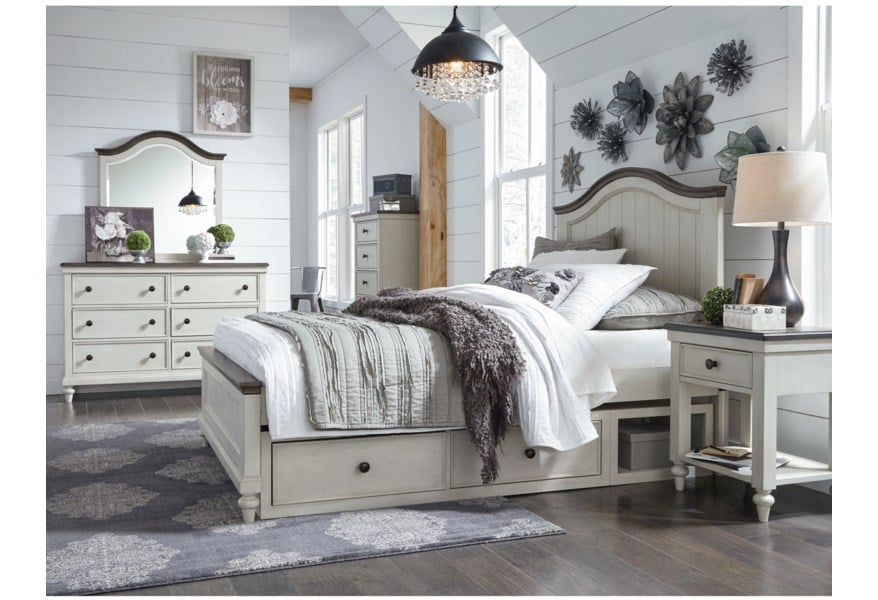 Relaxed Vintage Full Panel Bed - Image 2
