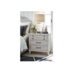 Modern Farmhouse 3-Drawer Nightstand With Built-In Outlet - Image 2