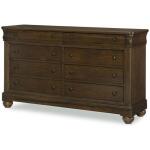 Traditional Dresser And Tv Frame Set - Image 2