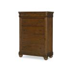 Traditional Drawer Chest With Felt Lined Top Drawers