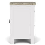 Cora Two Drawer Nightstand - Image 2