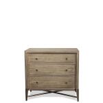 Sophie Three Drawer Nightstand - Image 2