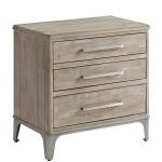 Intrigue Three Drawer Nightstand
