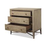Sophie Three Drawer Nightstand - Image 3