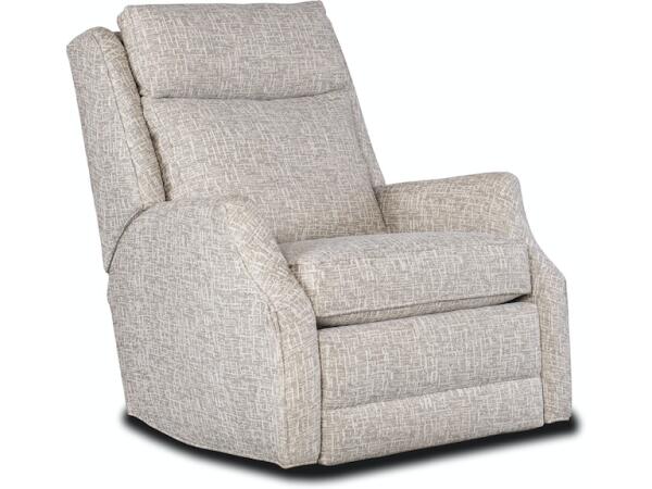 Darrien Swivel Glider Recliner Divided Back - Power Recline with Power Headrest