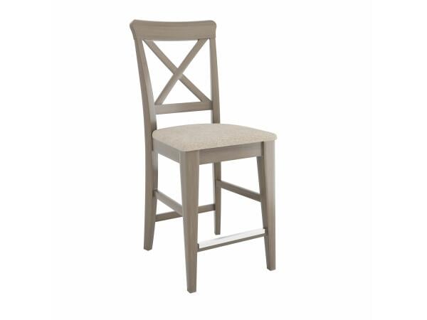 SNF 9007 Upholstered fixed stool Barstools Canadel
