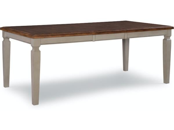 Extension Table in Hickory & Stone