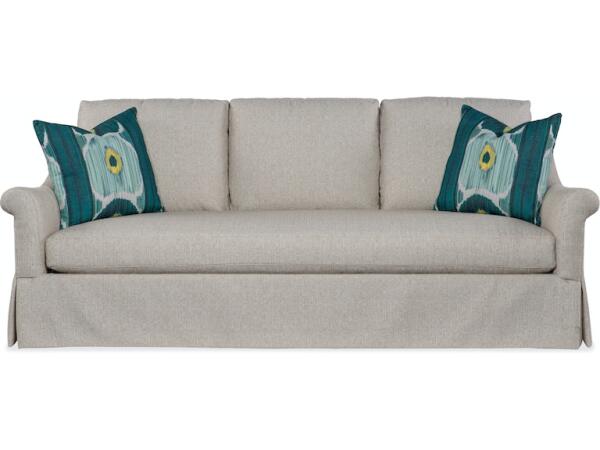Emme Skirted Sofa (Topstitch) - Image 2