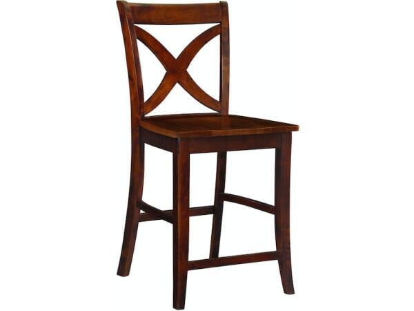 Roma Stool in Taupe Gray Barstools John Thomas Furniture 4
