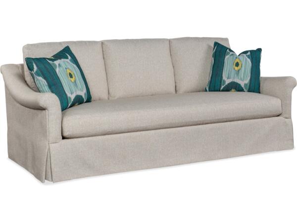 Emme Skirted Sofa (Topstitch)