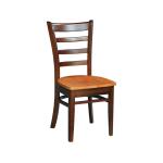 Emily Chair in Cinnamon & Espresso