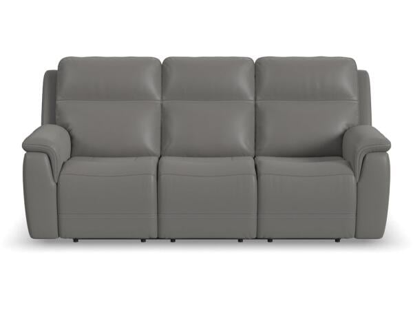 Sawyer Power Reclining Sofa with Power Headrests and Lumbar Sofas Flexsteel