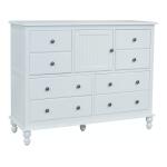 Cottage1-Door Dresser in Beach White