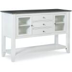 Server in Heather Gray & White