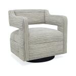 Moxie Swivel Chair - Wooden Base
