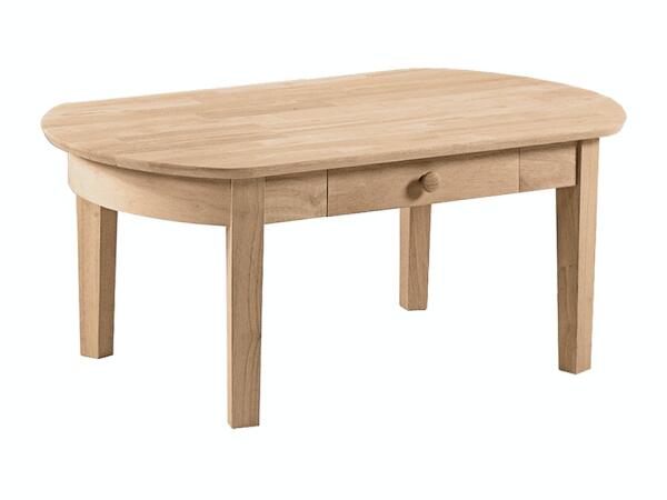 Phillips Oval Coffee Table Cocktail & Coffee Tables John Thomas Furniture