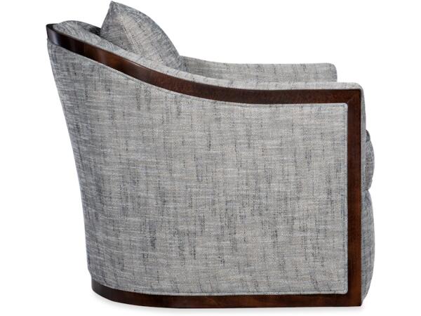 Coco Exposed Wood Swivel Chair - Image 2
