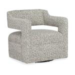 Maleko Swivel Chair - Metal Base