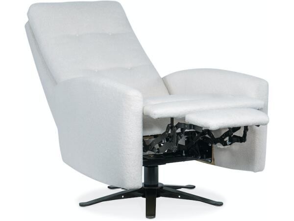 Basil Tufted Back Swivel Recliner - Image 2
