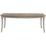 Salerno Butterfly Extension Table in Taupe Gray