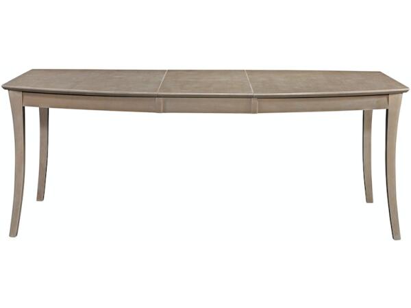 Milano Double Pedestal Extension Table in Taupe Gray Dining Tables John Thomas Furniture 4