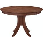 30'' H Siena Pedestal Table in Espresso