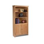 Alder Bookcase 36 x 72H with Doors
