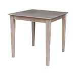 30'' Square Table / 30'' Shaker Legs