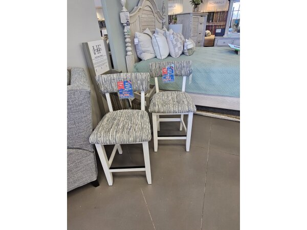 Mavin Pair of Counter Height Stools Clearance CLEARANCE