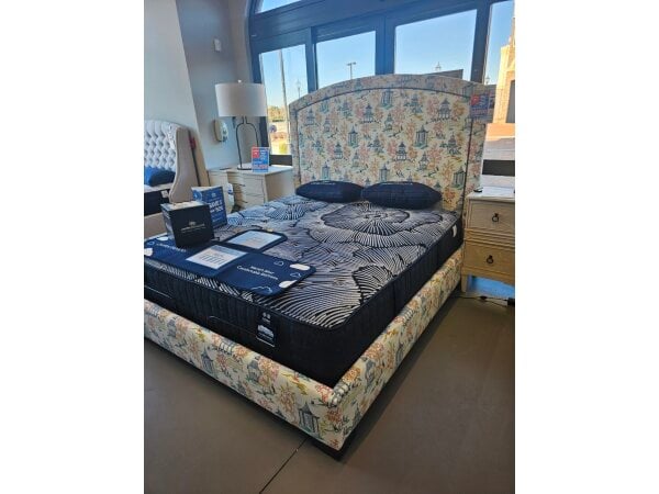 Norwalk Custom Upholstered King Bed Clearance CLEARANCE