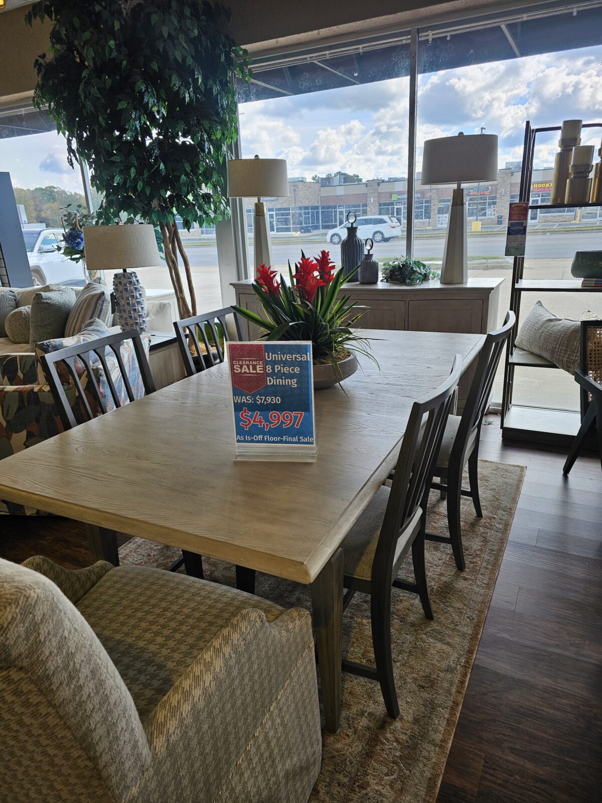 Universal Past Forward 8 Piece Dining Set 3