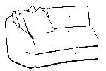2239-07 LHF Loveseat
