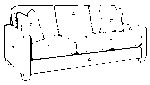 2855 Sofa 86in