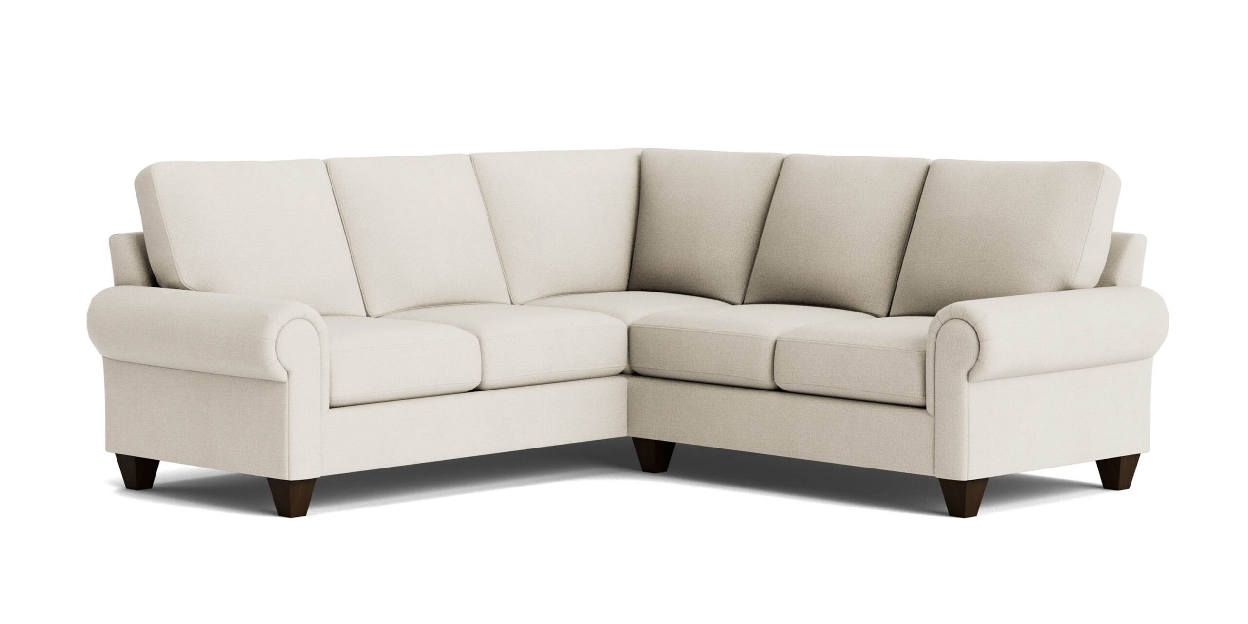 True Custom™ True Custom® Large Panel Arm L-Shaped Sectional