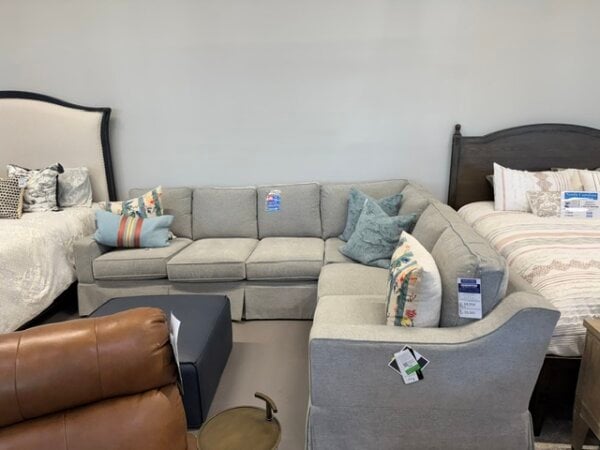 Bassett Custom Sectional 119"