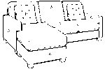 2855 79in Sofa with Chaise