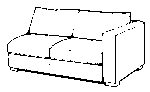 3900-56 RHF Double Bed