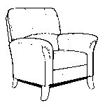 3450 Push Back Chair