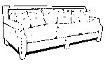 2135 Sofa 101 Three Seat Sofa - 3 seats over 3 backs