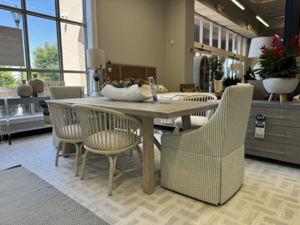 Universal Getaway 7 Piece Dining Set: Table, 4 Side Chairs, 2 Host Chairs - Image 2